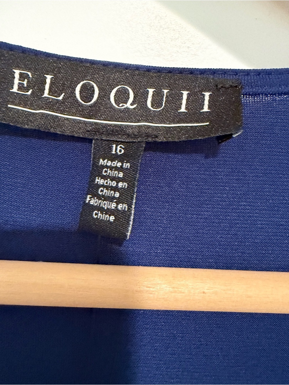Eloquii Deep Navy Long Sleeve Midi Dress - Picture 5 of 5